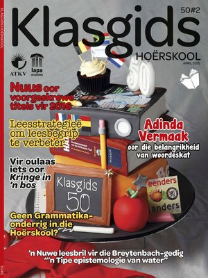 cover image of Klasgids April 2015 Hoërskool